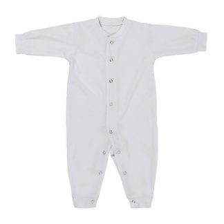 White Baby Romper