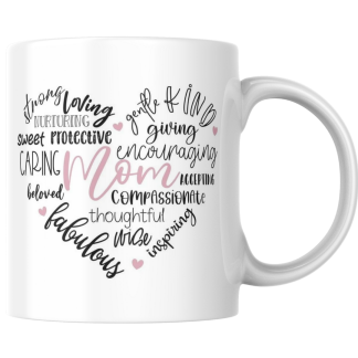 Mother Adjectives 11oz A Grade Mug